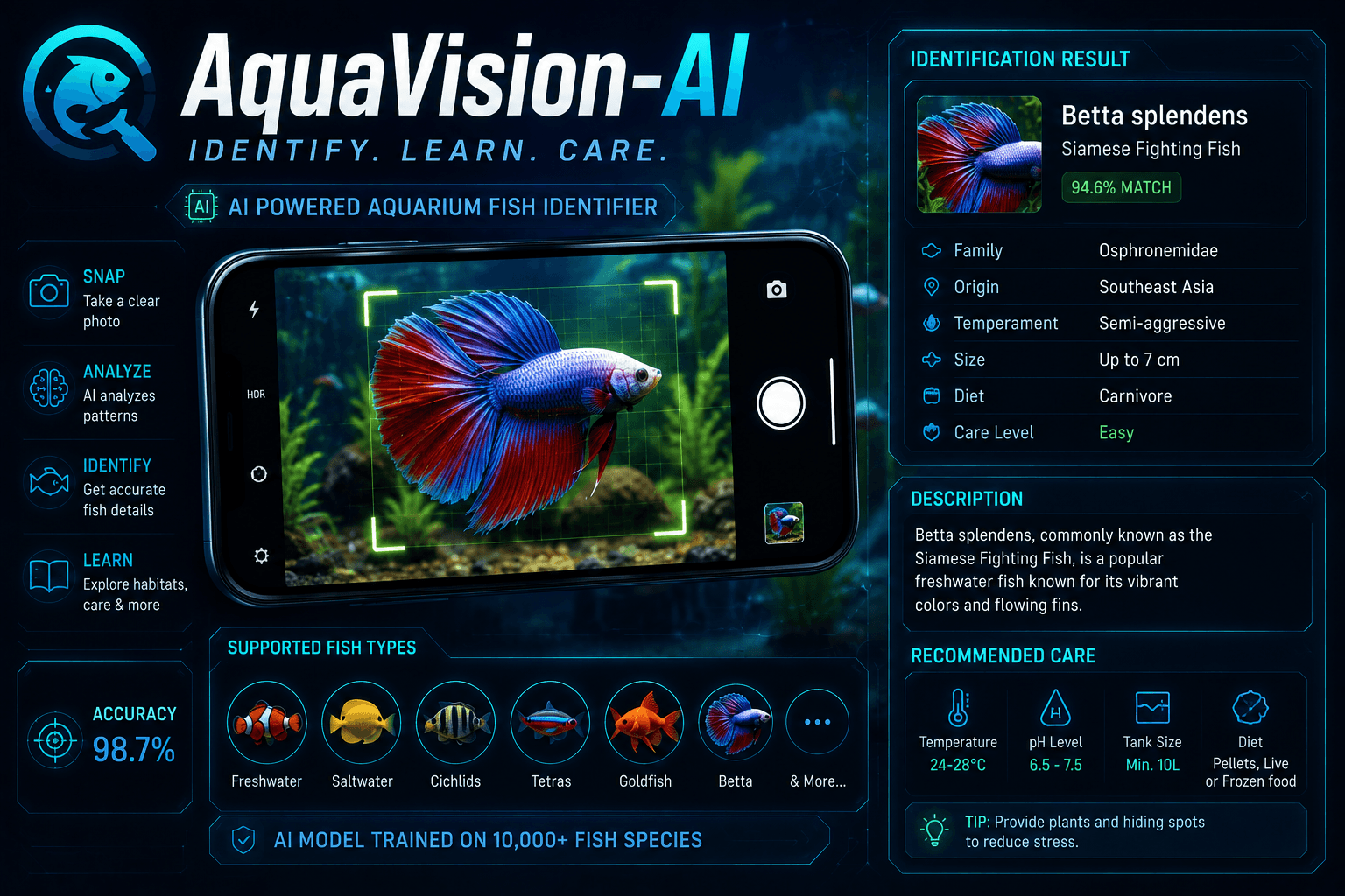AquaVision AI – Fish Species Classifier