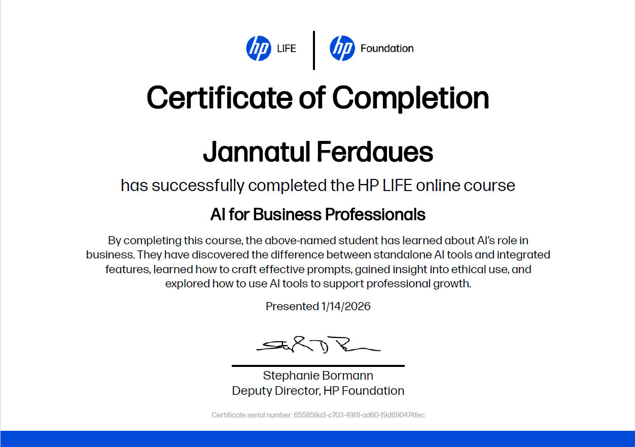 AI for Business Professionals